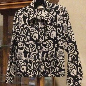 Casual Jacket of strong woven cotton.